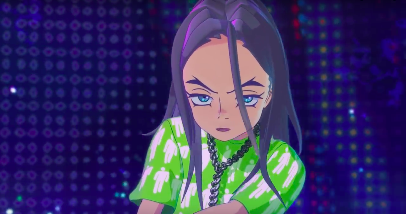 Billie Eilish teamed up with Takashi Murakami for the video of you should  see me in a crown