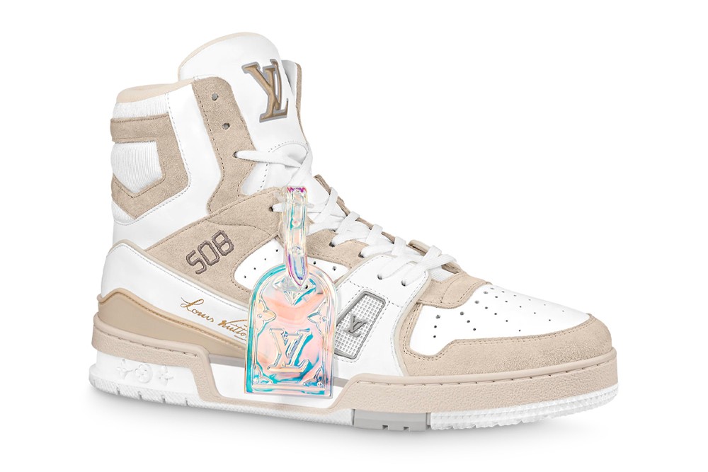 Take a look at the new Louis Vuitton 408/508 hightop sneakers