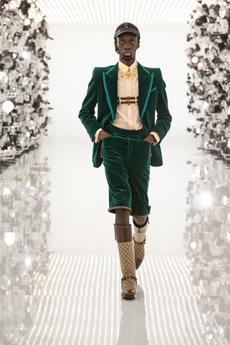 Gucci debuts Balenciaga "collaboration" on 100th anniversary runway